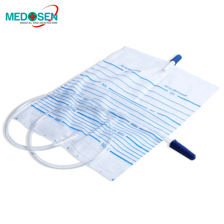 Urine Bag with Pull-push Valve