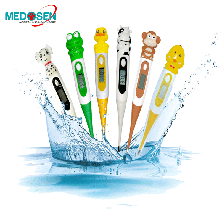 Cartoon Head Digital Thermometer