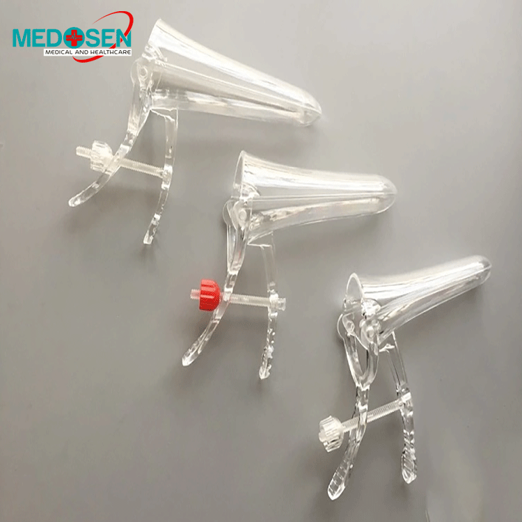 Disposable Middle-Screw Type Vaginal Speculum