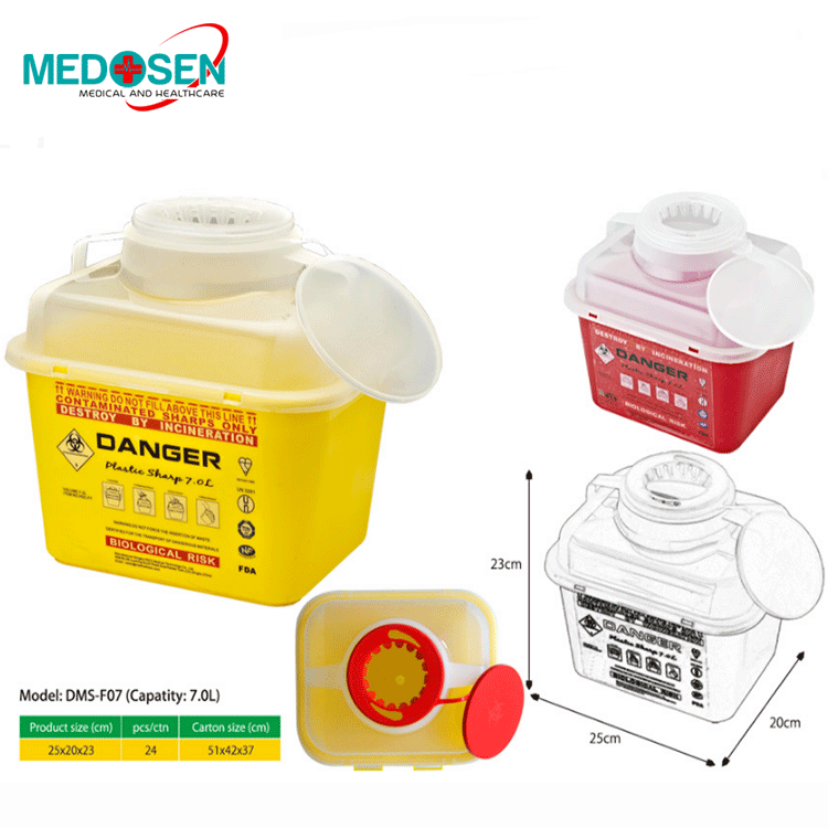 F7.0L Medical Sharp Container