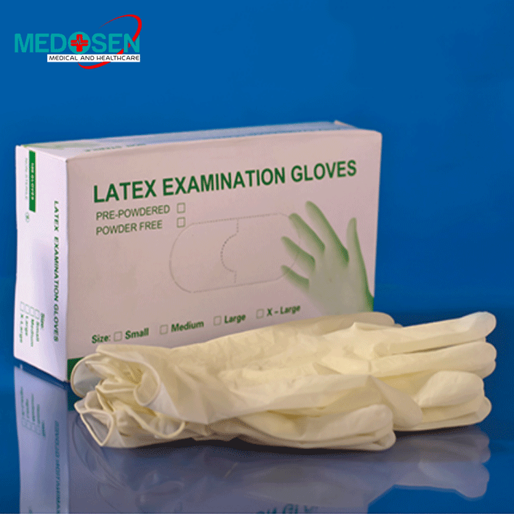 Disposable Latex Examination Gloves