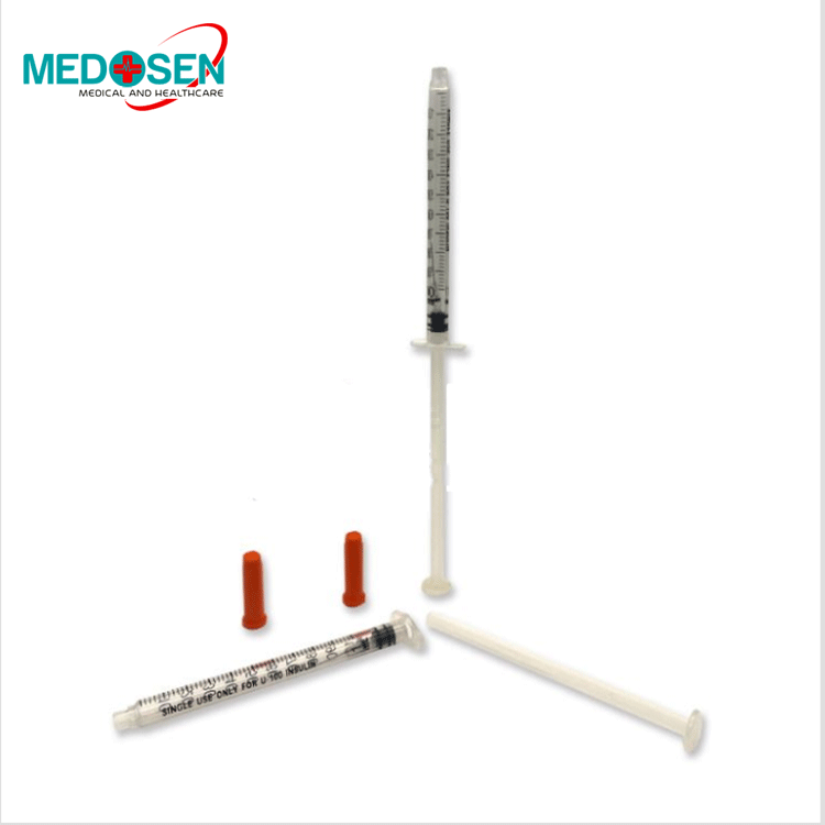 Safety Retractable Insulin Syringes